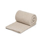 Rollercoaster Tracks Knitted Blanket-Linen
