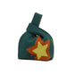Star Pop Knitted Bag-Bottle Green