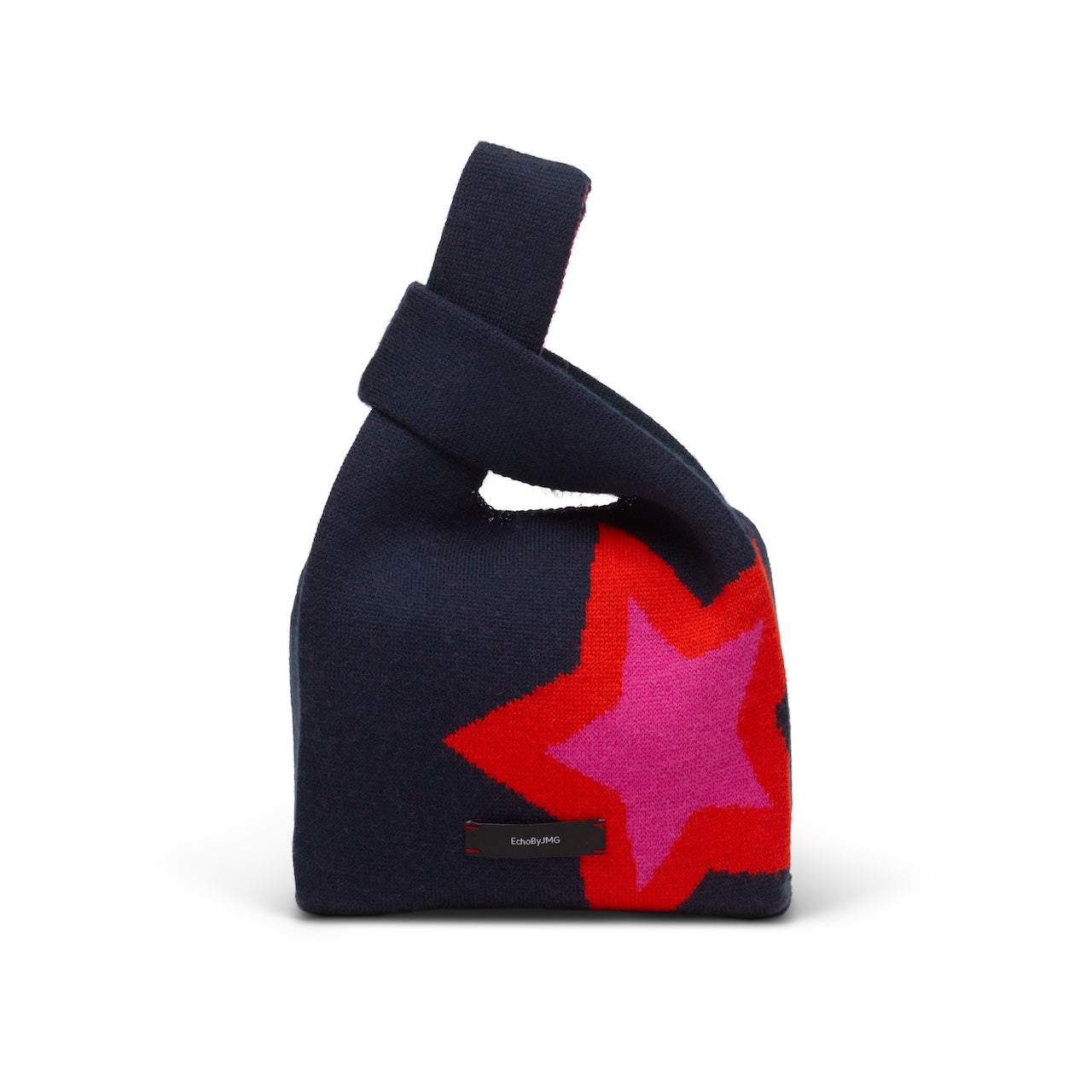 Star Pop Knitted Bag-Dk Royal