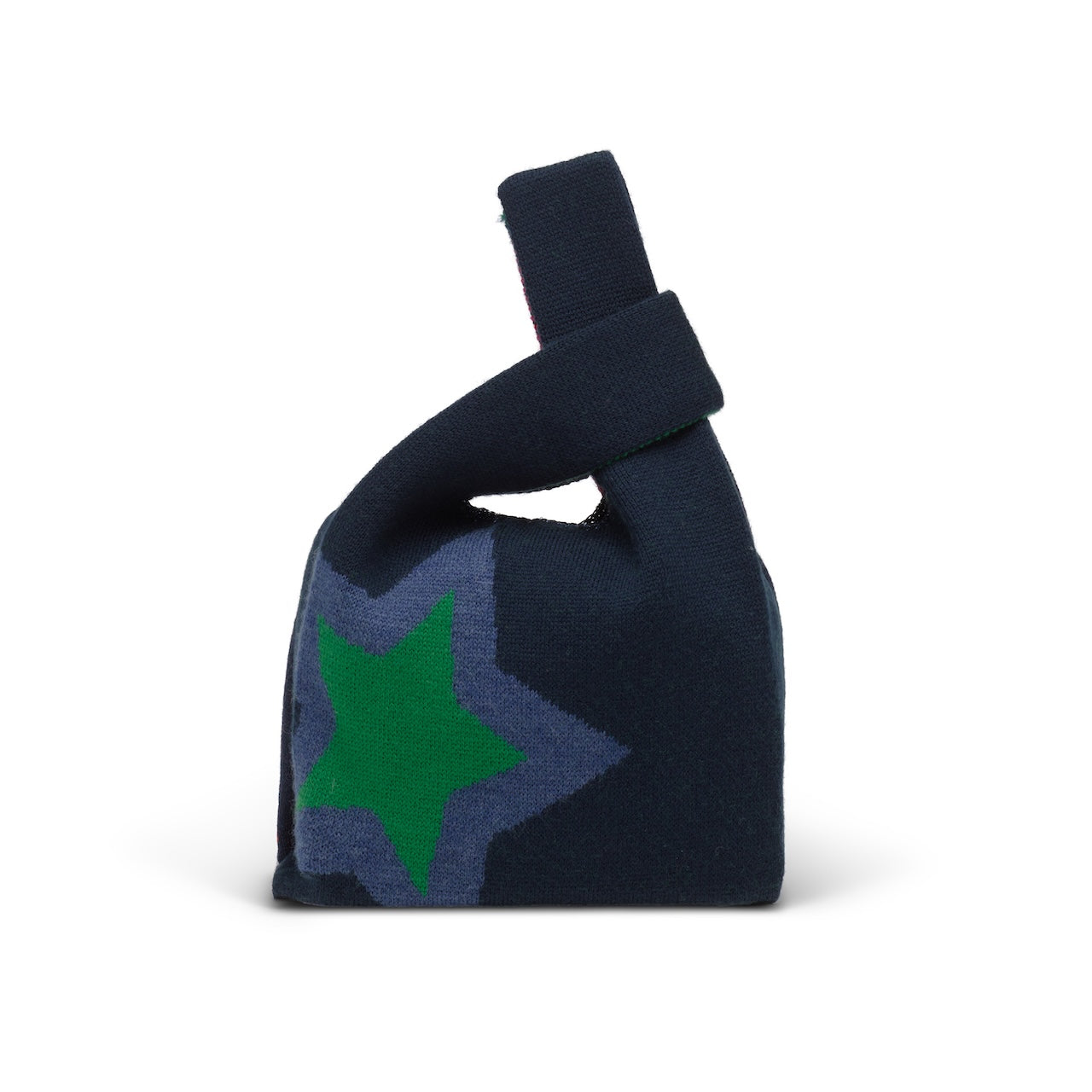 Star Pop Knitted Bag-Dk Royal