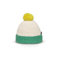 Joyful Pompom Beanie-Creamy