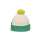 Joyful Pompom Beanie-Creamy