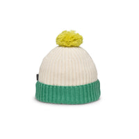 Joyful Pompom Beanie-Creamy