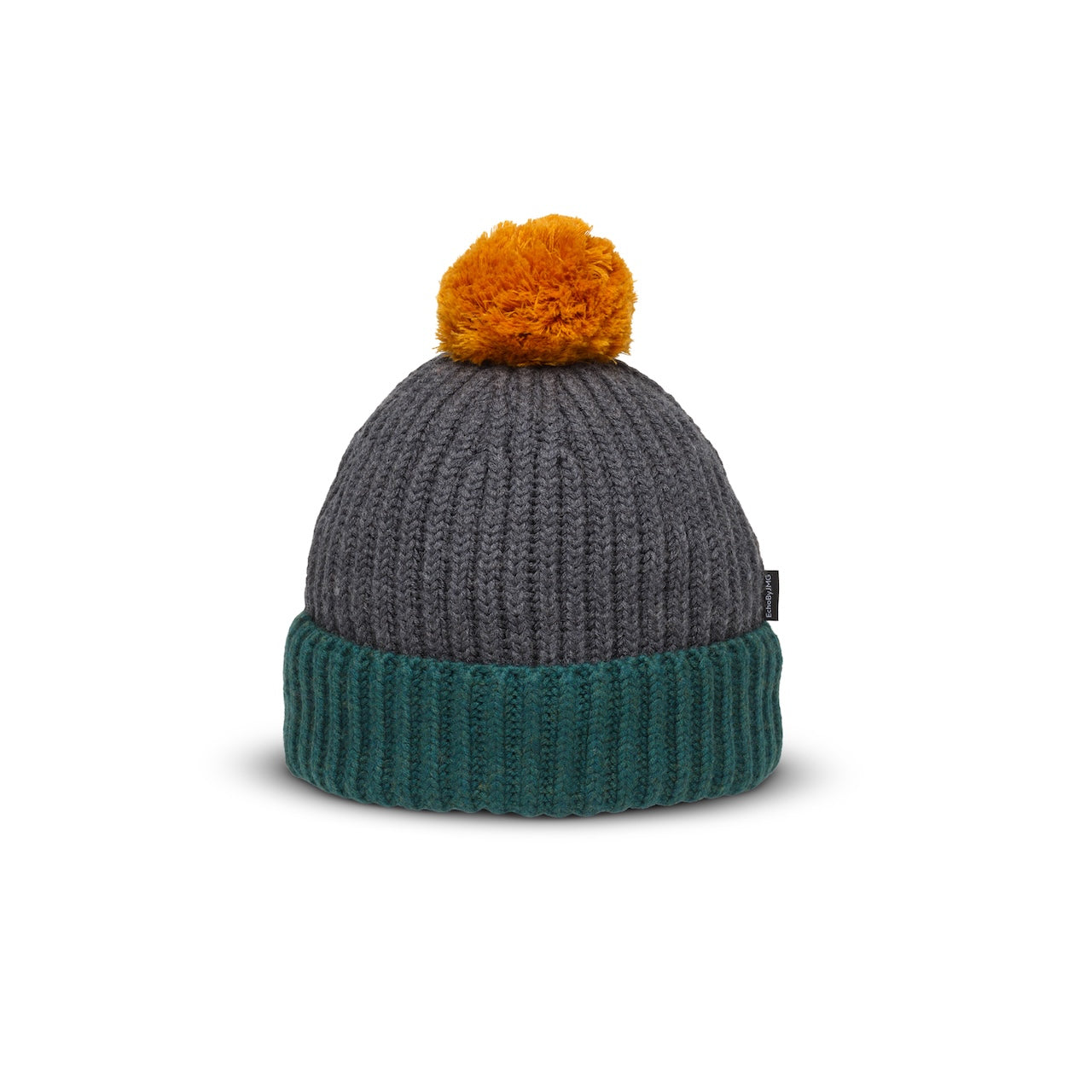 Joyful Pompom Beanie-Ash