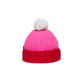 Joyful Pompom Beanie-Candy Pink