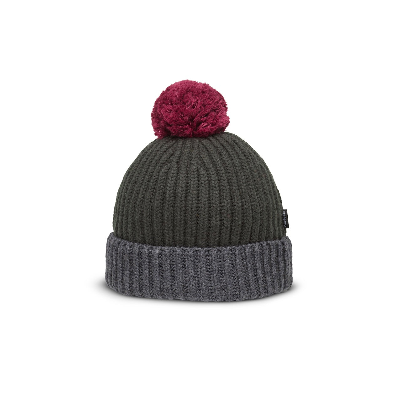 Joyful Pompom Beanie-Fennel