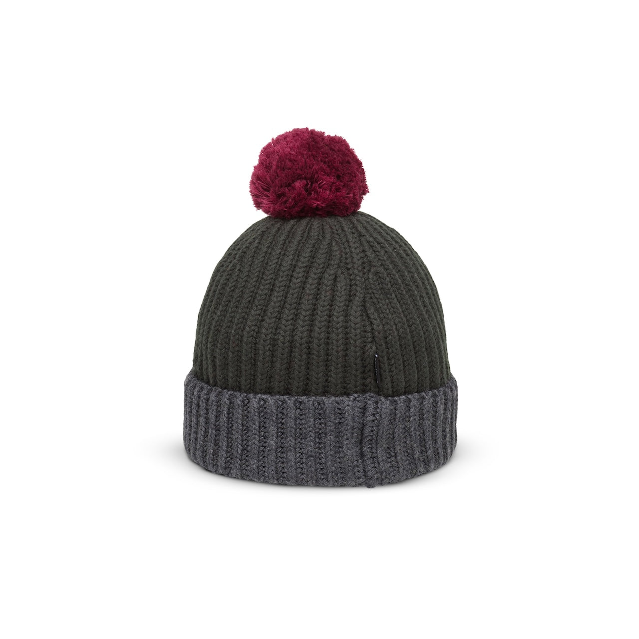 Joyful Pompom Beanie-Fennel