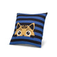 Stripey Spy Strikket Pudebetræk