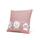 Puff Friends Knitted Cushion Cover