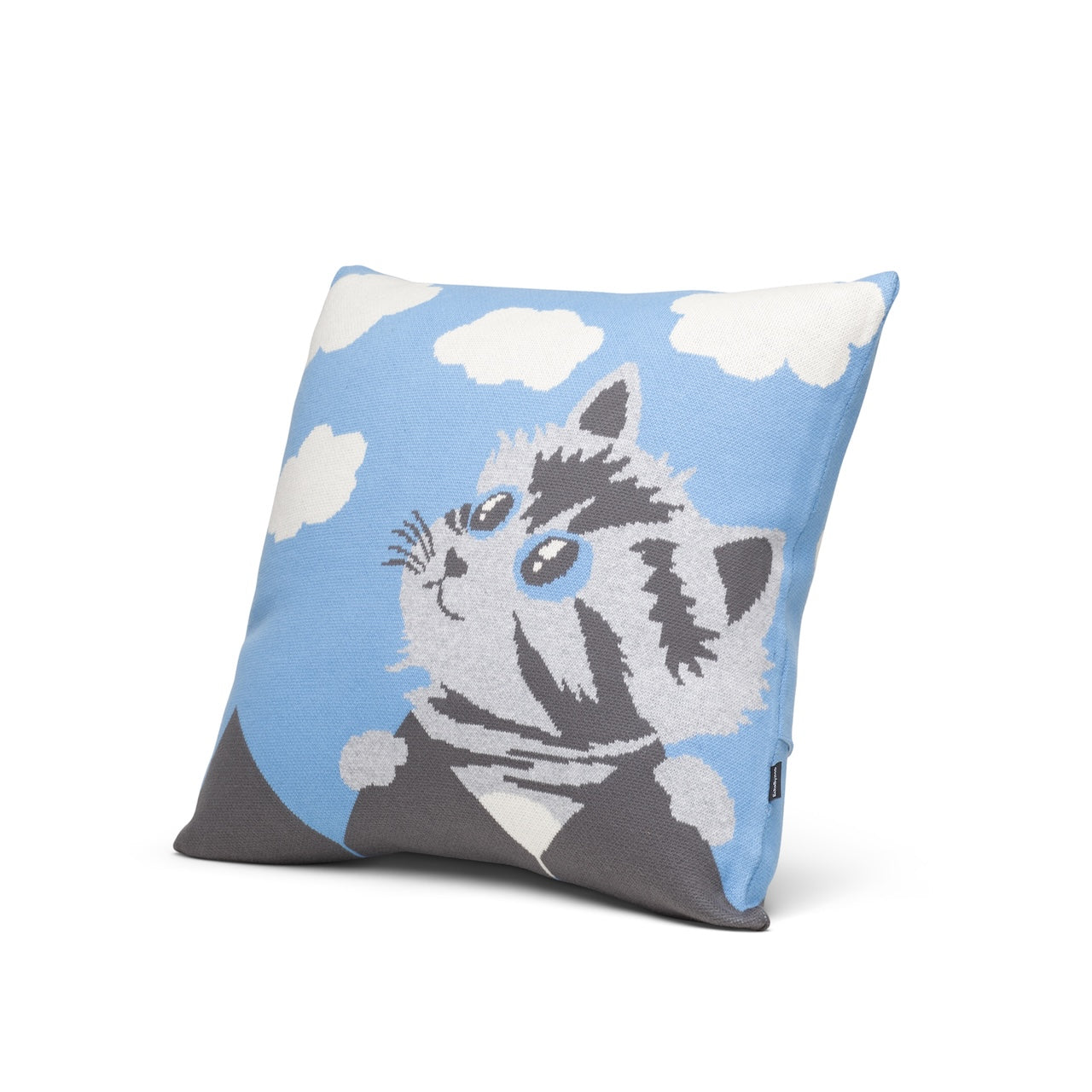 Sky & Fence Knitted Cushion Cover