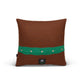 Lucky Arrow Knitted Cushion Cover-Pumpkin